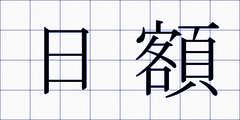 日額