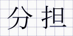 分担