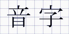 音字