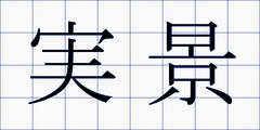 実景