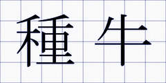 種牛