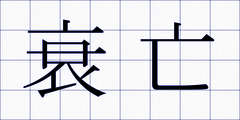 衰亡