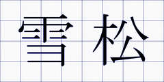 雪松