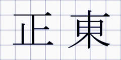 正東