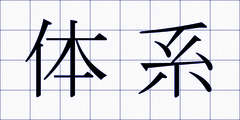 体系