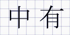 中有
