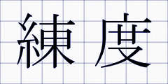 練度