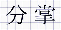 分掌