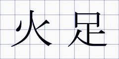 火足