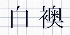 白襖
