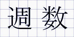 週数