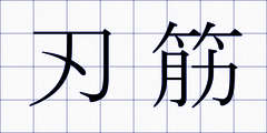 刃筋