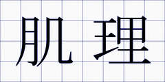 肌理