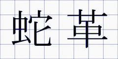 蛇革