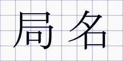 局名