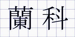 蘭科
