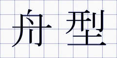 舟型