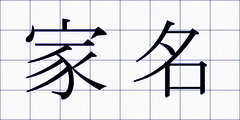 家名
