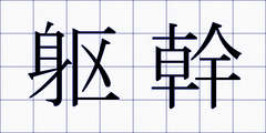 躯幹