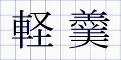 軽羹
