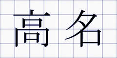 高名