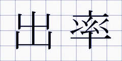 出率