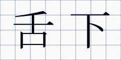 舌下