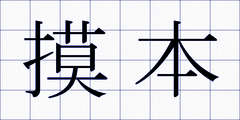 摸本