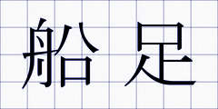 船足