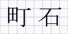 町石