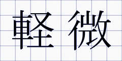 軽微