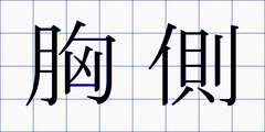 胸側