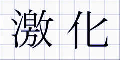 激化