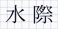 水際