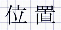 位置