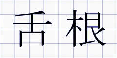 舌根
