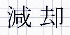 減却