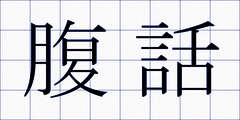 腹話