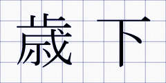 歳下