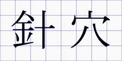 針穴
