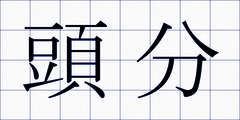頭分