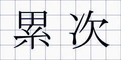 累次