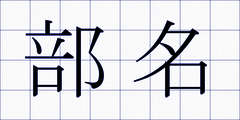 部名