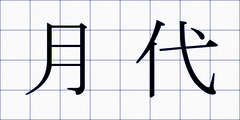 月代