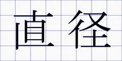 直径