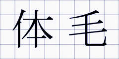 体毛