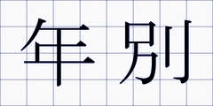 年別