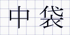 中袋