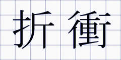折衝