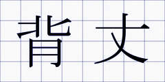 背丈